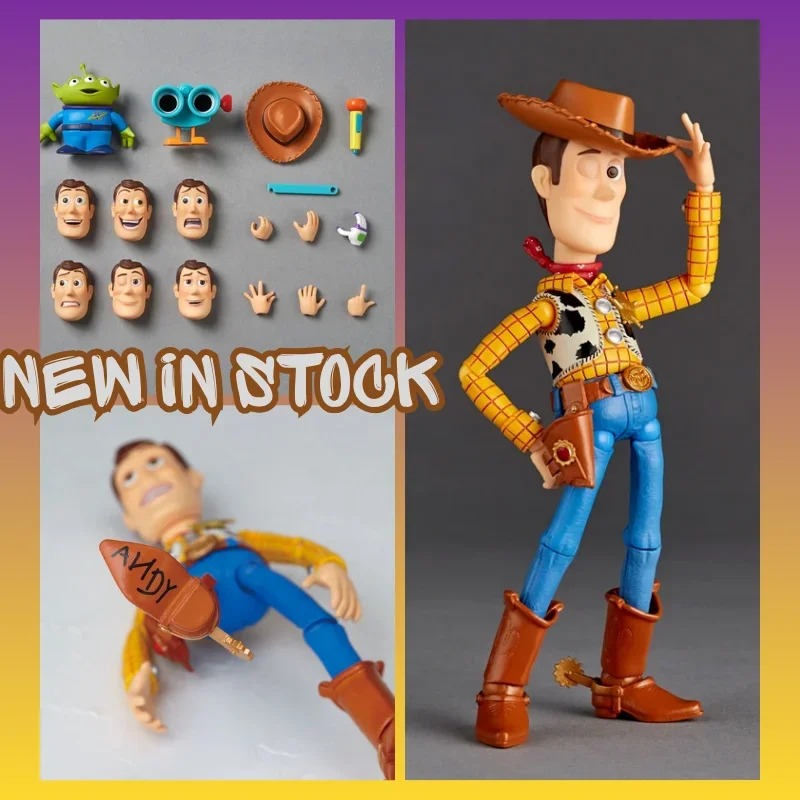 Premium KO Kaiyodo Revoltech Woody Ver 2.0 Figure High Detail Articulated Toy Story PVC Collectible Model