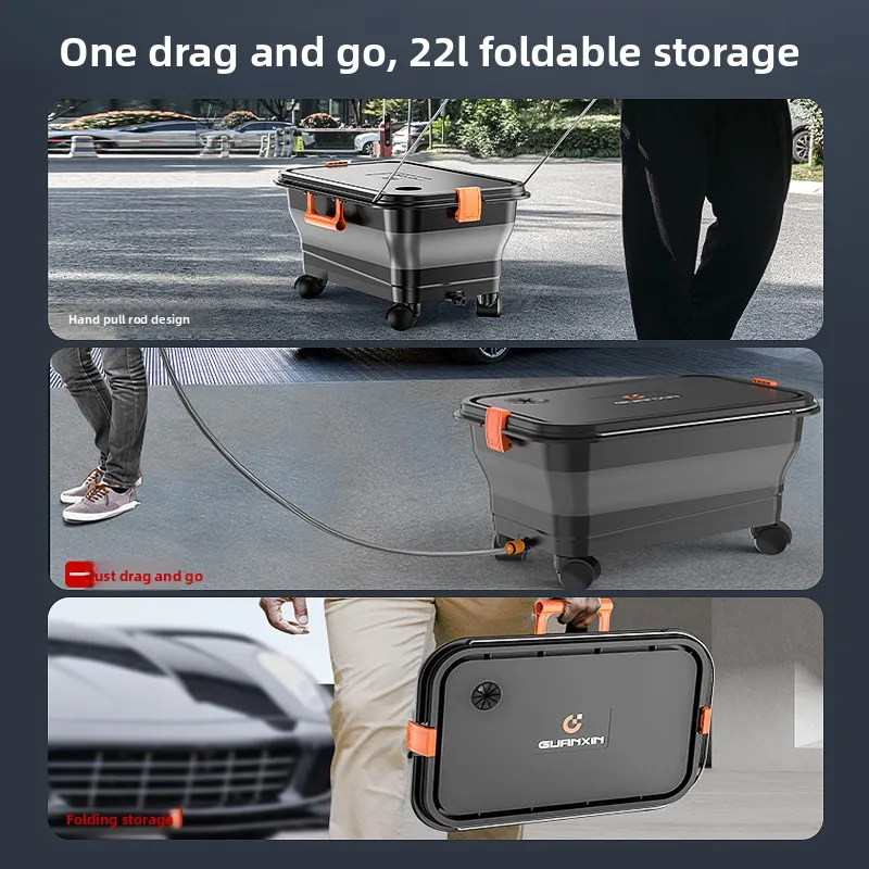 

Cordless car wash machine with high-pressure water gun, a powerful cleaning tool for home and car use.