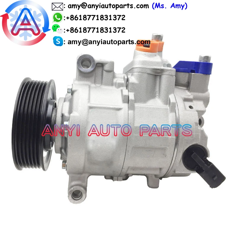 

China Factory 2H0820803 4471502590 COM707 6PK car auto a/c ac compressor for VW AMAROK