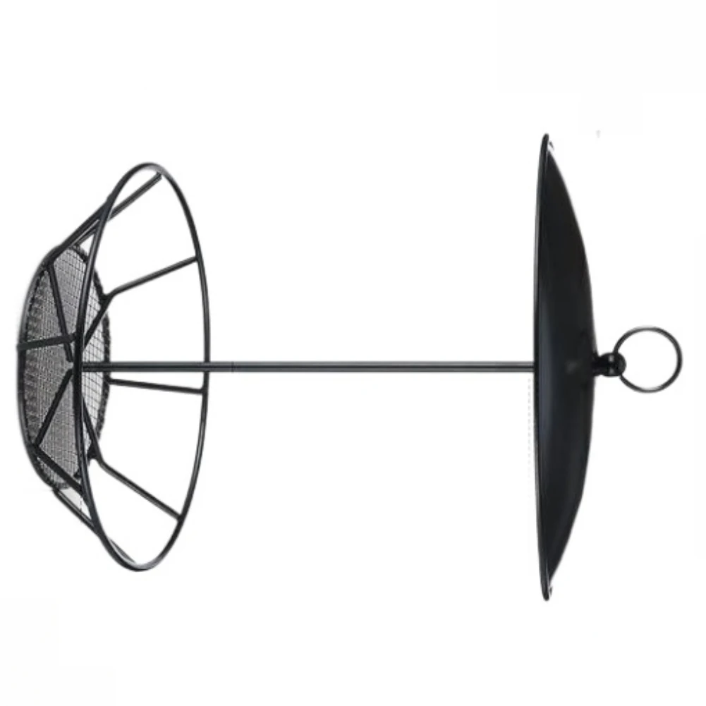 Outdoor Bird Feeder Suet Cake Feeder Backyard Bird Feeding Holds Up To Four Cakes Sturdy Metal Construction For Backyard