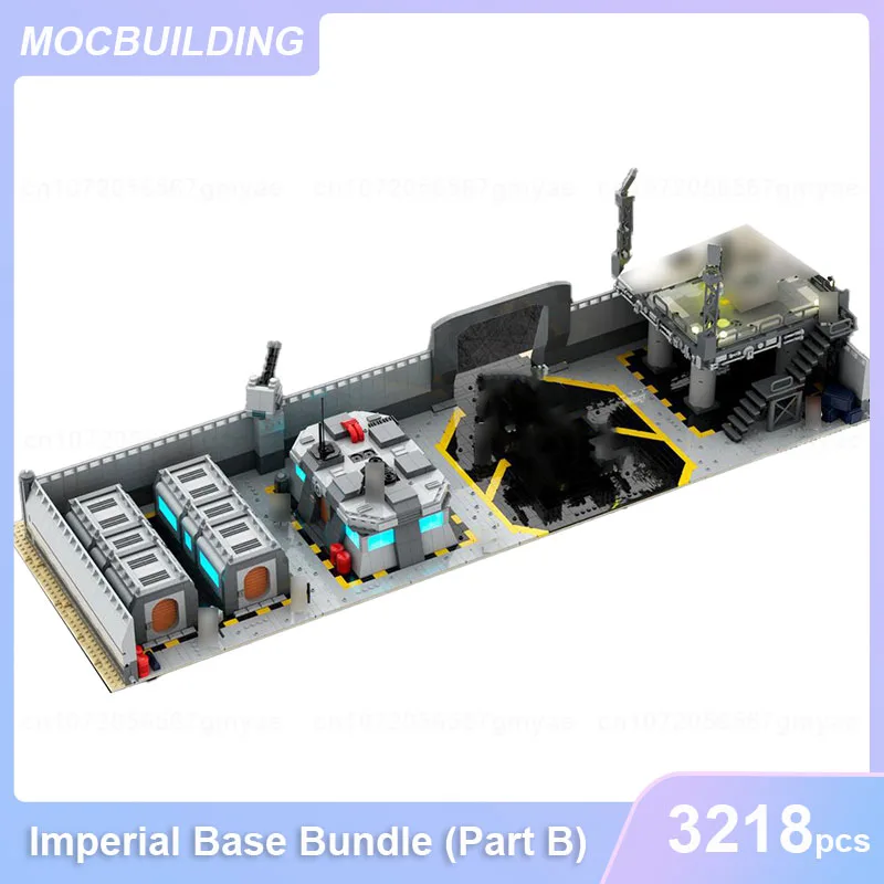 Ultimate Imperial Base Model MOC Building Blocks DIY Assemble Bricks Educational Creative Architecture Display Toy Gifts 7334PCS