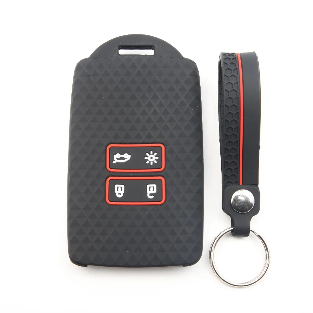 1pc New Silicone Key Case Cover For Renault Megane Austral Kadjar Clio Captur Arkana Koleos Zoe Scenic Dacia Sand