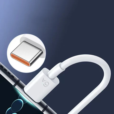 Кабель для сверхбыстрой зарядки Huawei 66W 100W для Huawei Pura 80 70 Ultra P60 P50 Mate 70 60 50 Pro VS3 USB C - Type C 6A Pd