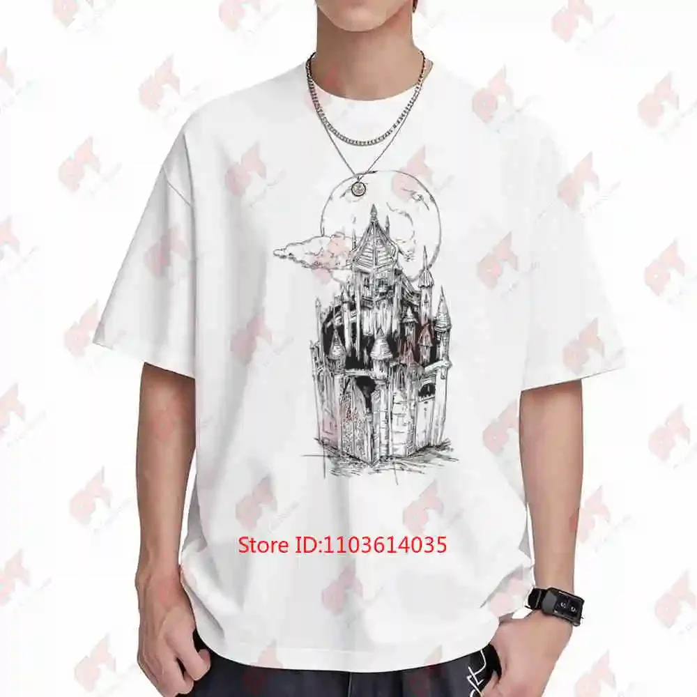Lil Peep Lil Tracy Castles Gothic Rap Castle Short Sleeve Tee 100% Cotton T-Shirt