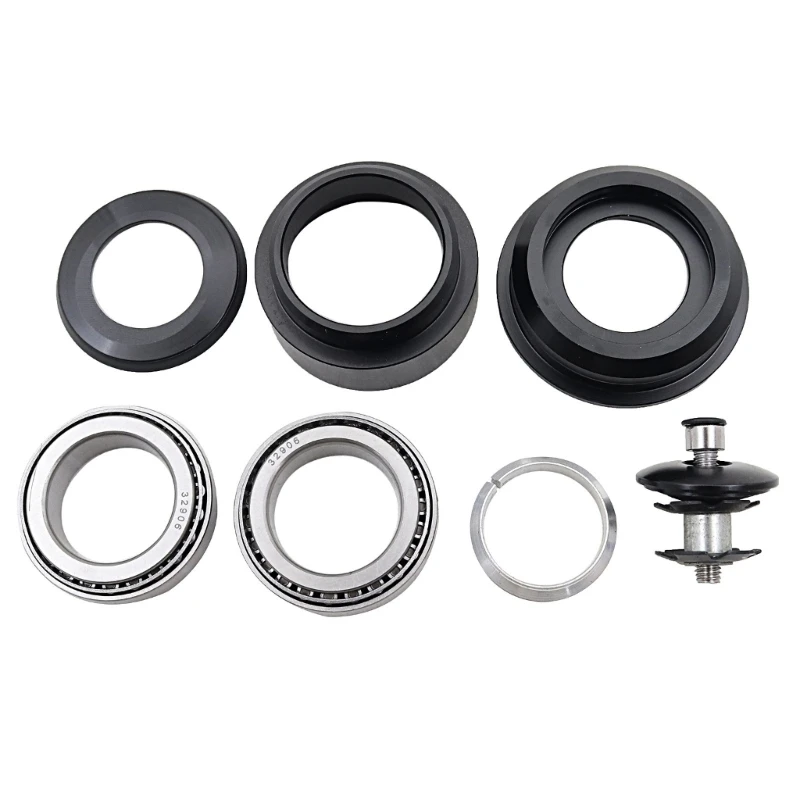 Service Steering Column Bearing Steering Stem Repair Set with Steel Bearing Parts, Matching Collars, and Repair R6FB