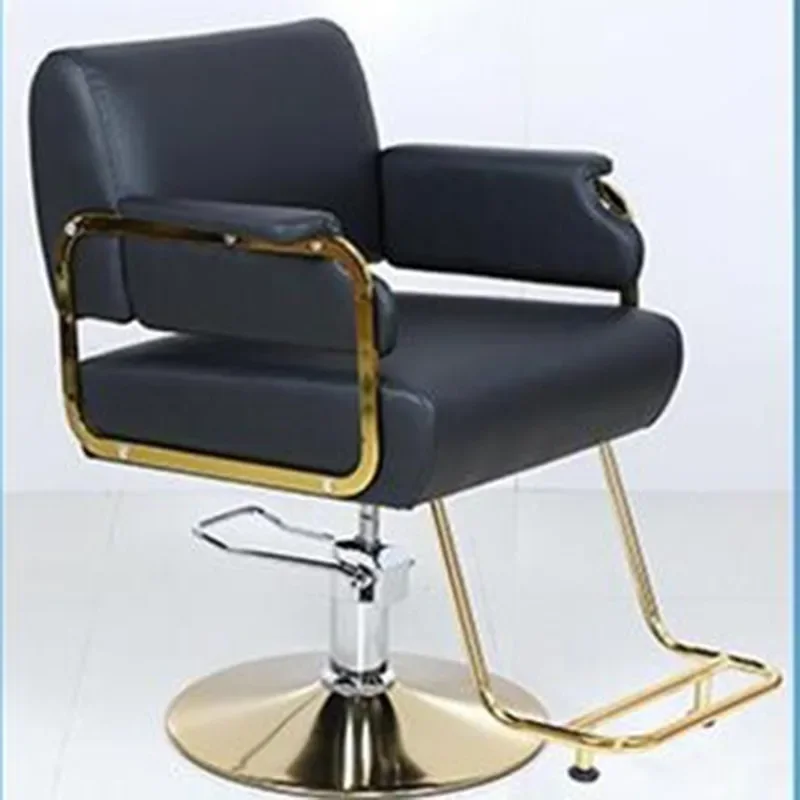 

Professional Manicure Chair Salon Hair Stylist Barten Armchair Barber Equipment Furniture Shaving Sillas Doradas Luxury Shop