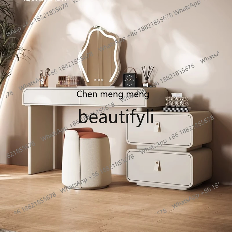 Dresser bedroom modern simple chest integrated makeup table, light luxury small apartment advanced makeup tableH