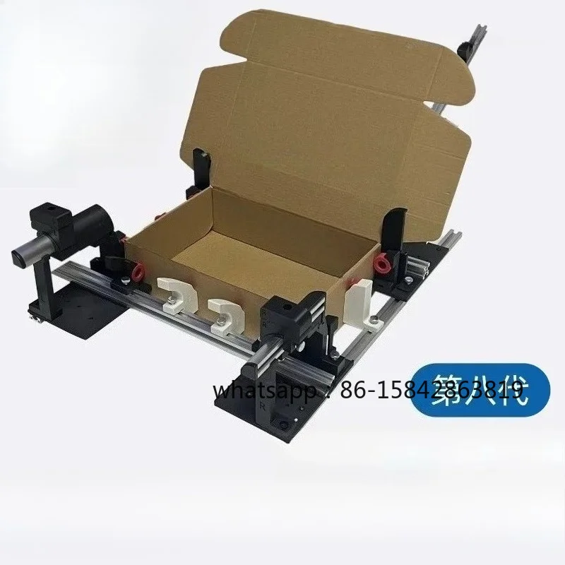 Aircraft Box Fixture Auxiliary Roller Folding Tool Carton Special Folding Carton