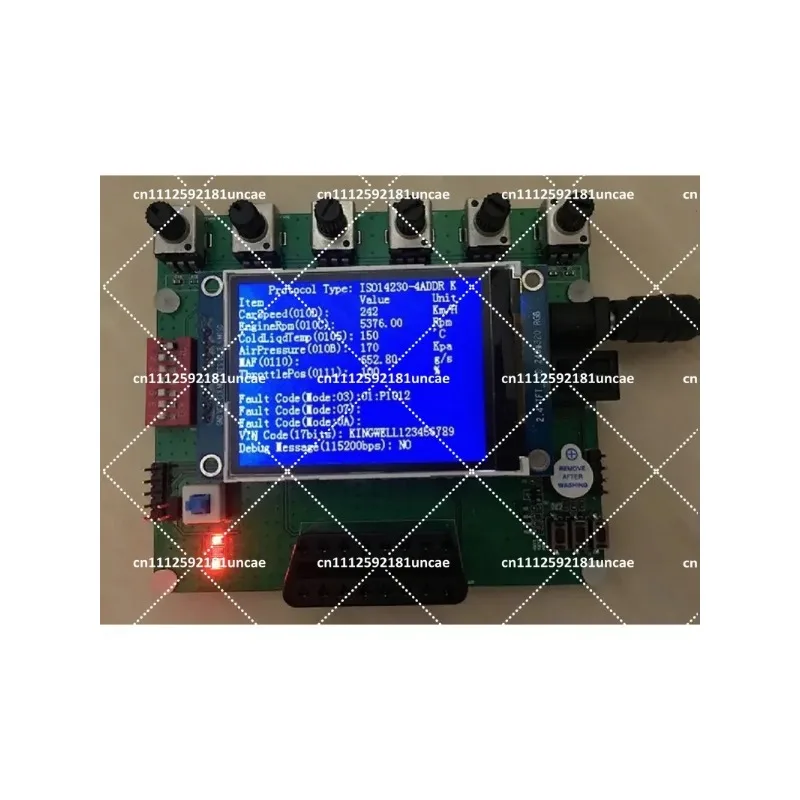 OBD Simulator ECU J1939 CAN Bus Tester ELM327 Diagnostic Tool for Automotive Development