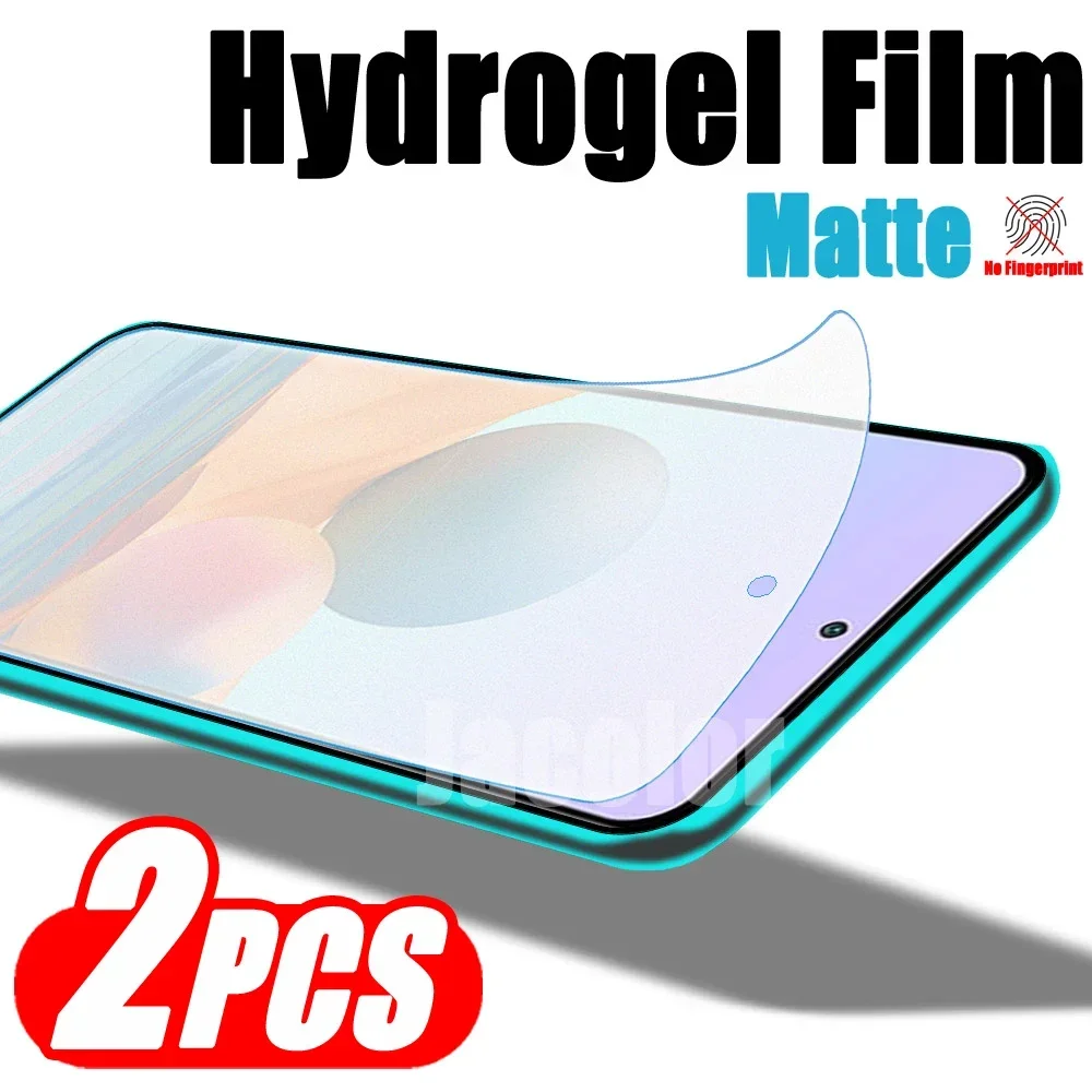 

2pcs Soft Matte Screen Protector For Xiaomi Redmi Note 10S 10 Pro Max 10T 5G Redmy Radmi Note10Pro Note10S 5 G Gel Hydrogel Film