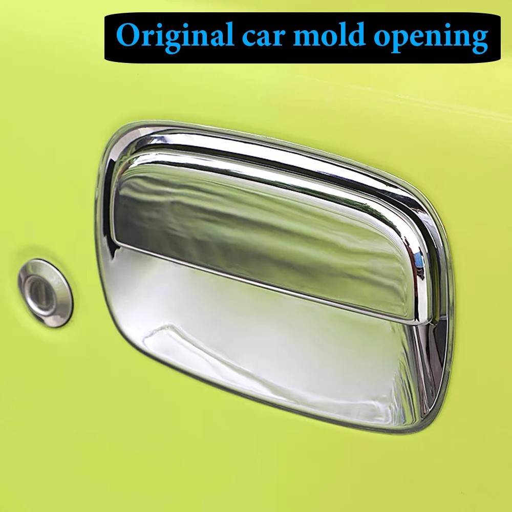 New upgrade Car Side Door Rear Tail Door Handle Bowl Decoration Cover For Suzuki Jimny JB64 JB74 2019-2023 Exterior Accessory