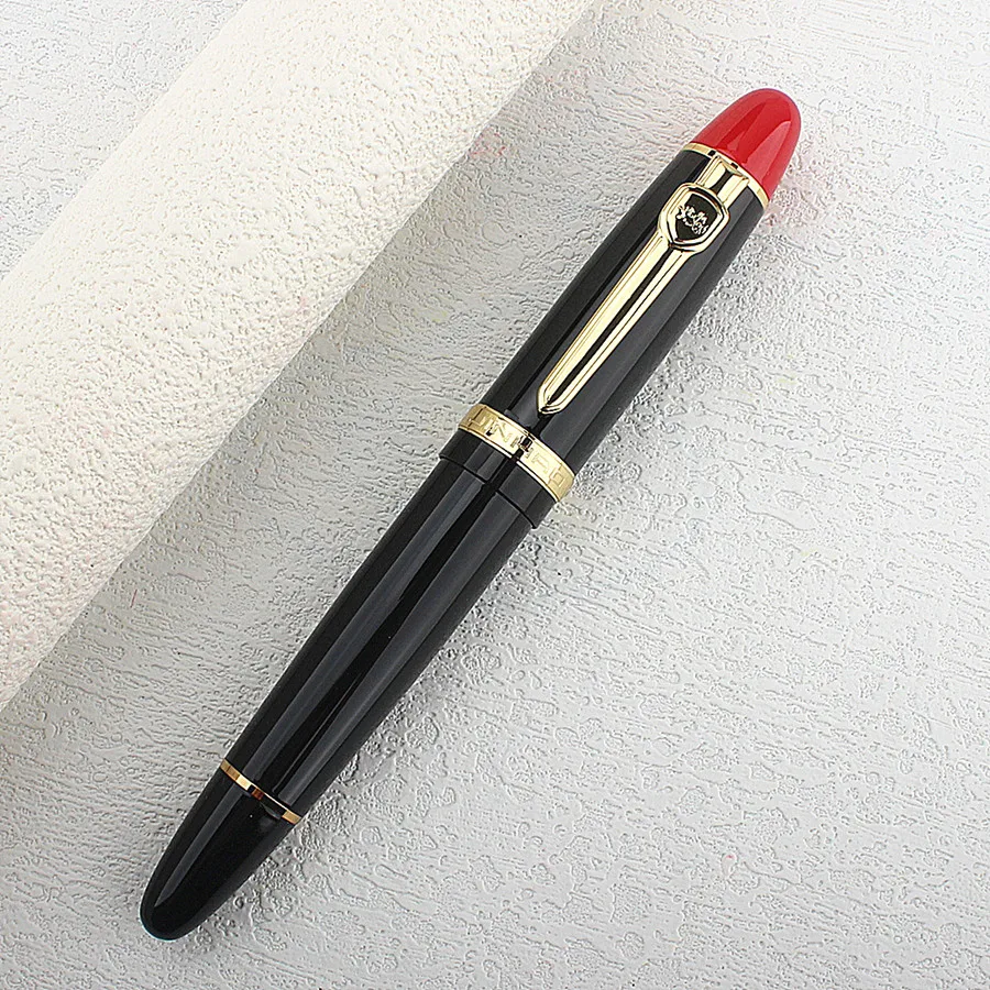 

JINHAO Fountain Pen Retro Design /F/M Metal Material Clip Fine Nib Writing Office School Supplies Stationery