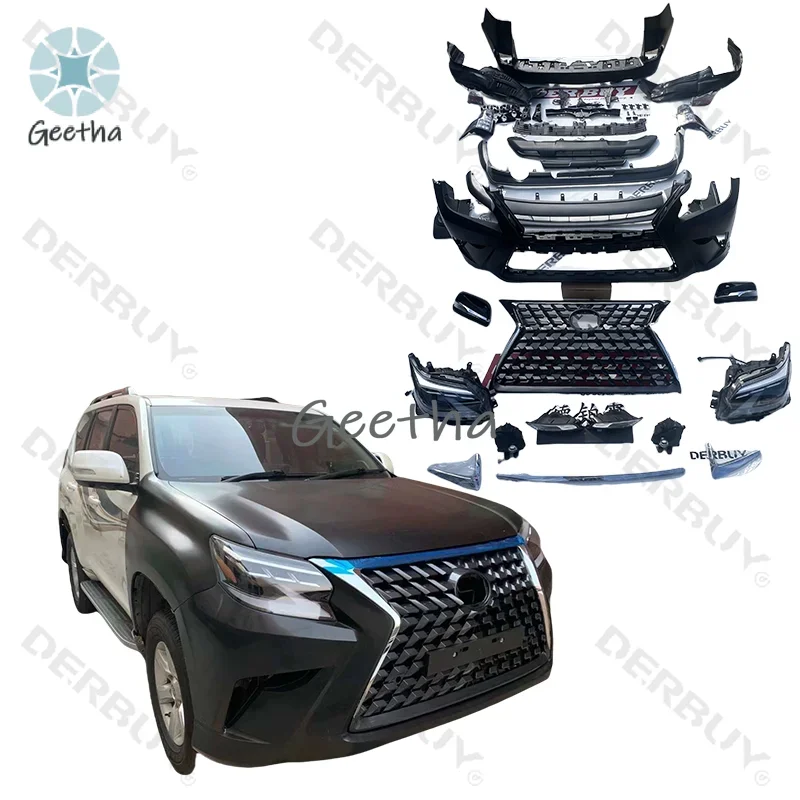 

Auto Modification for Lexus GX GX400 GX460 2010 to 2021 New Model Accessories 2010-2012 Facelift to 2015-2021 GX460 Auto BodyKit
