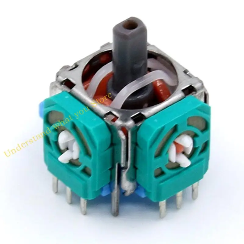 J60A Analog Switch Micro Button 3 Pin 2K3Ω Gasket Replacement Part Handle Rocker Thumbstick Resistors for Controller