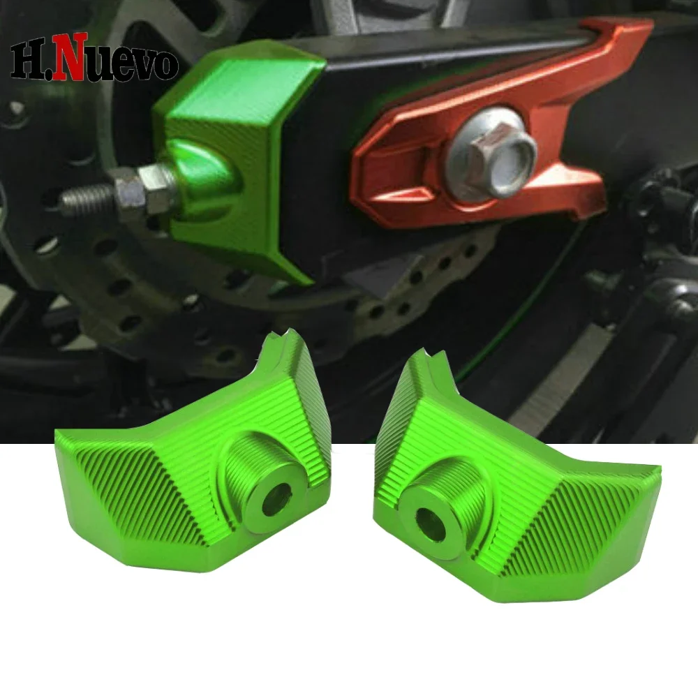 

Motorcycle Rear Fork Spindle Chain Adjuster Block Chain Adjuster For KAWASAKI Z800 Z 800 Z-800 2013 2014 2015 2016 Accessories