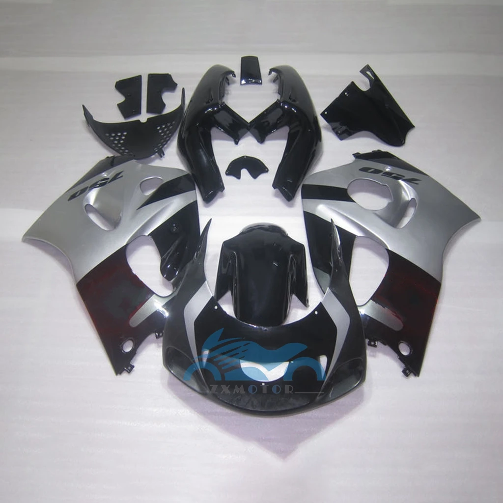 ABS Plastic Motorcycle Fairings For Suzuki GSXR600 750 SARD 96 97-00 Grey Black fairing GSXR 750 1996 1997 1998 1999 2000