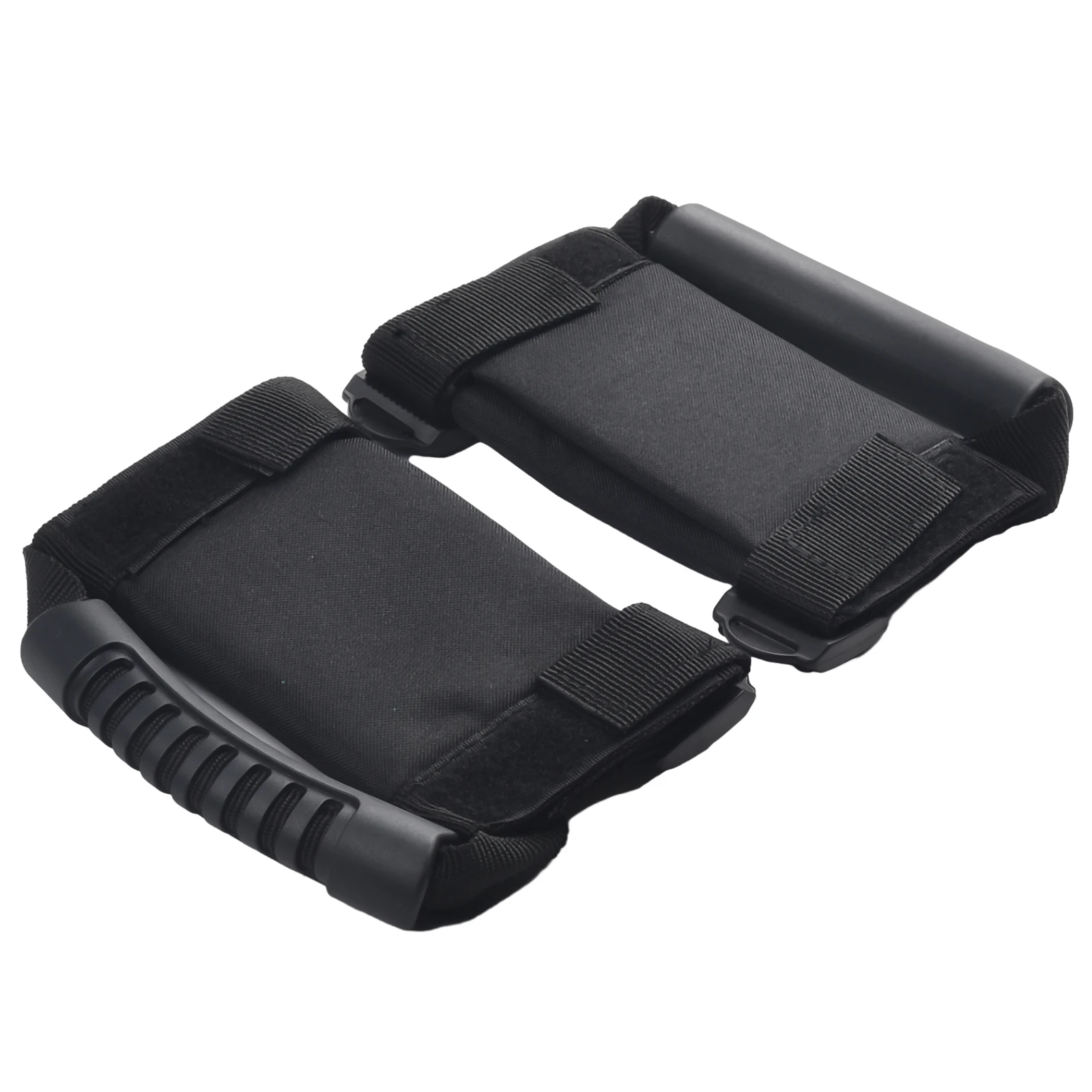 For ATV UTV Roll Cage Bar Handle Grab Rail Pull Grip 2 Pack Adjustable for Polaris Gator Off Road Utility Models