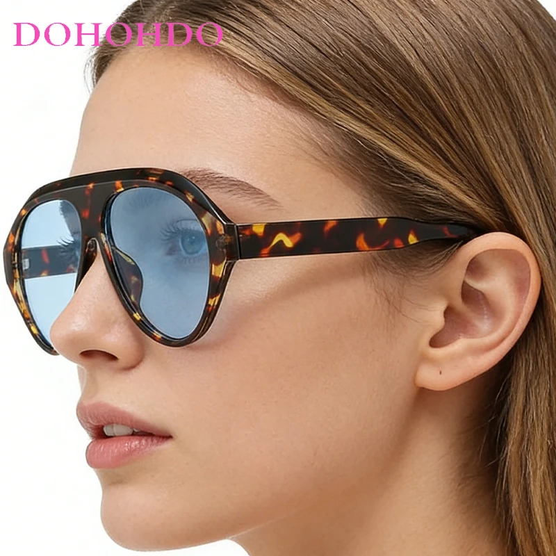 

Punk Oversized Frame One Piece Sunglasses Women Men Luxury Brand Designer Outdoor Driving Street Photography Sun Glasses UV400