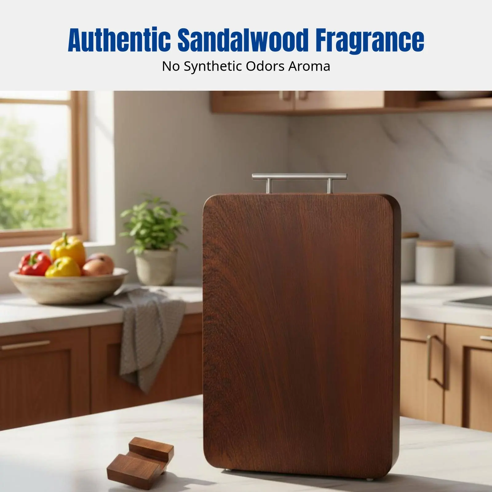 

Antibacterial Black Golden Ebony Cutting Board, Microbial-Resistant Hardwood, Kitchen Essential