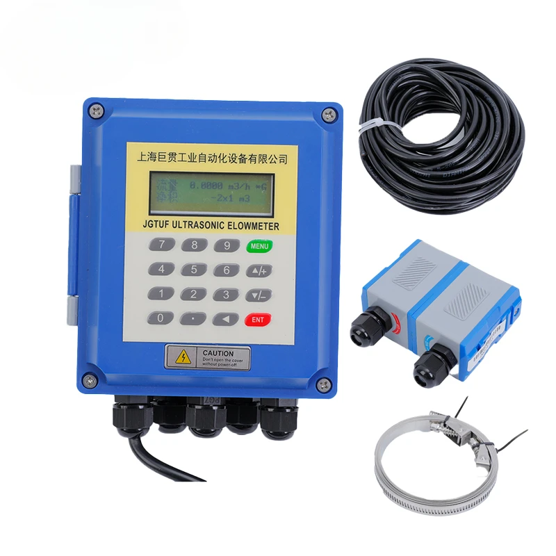 

TUF-2000 externally attached external thermal energy meter fixed wall-mounted ultrasonic flowmeter