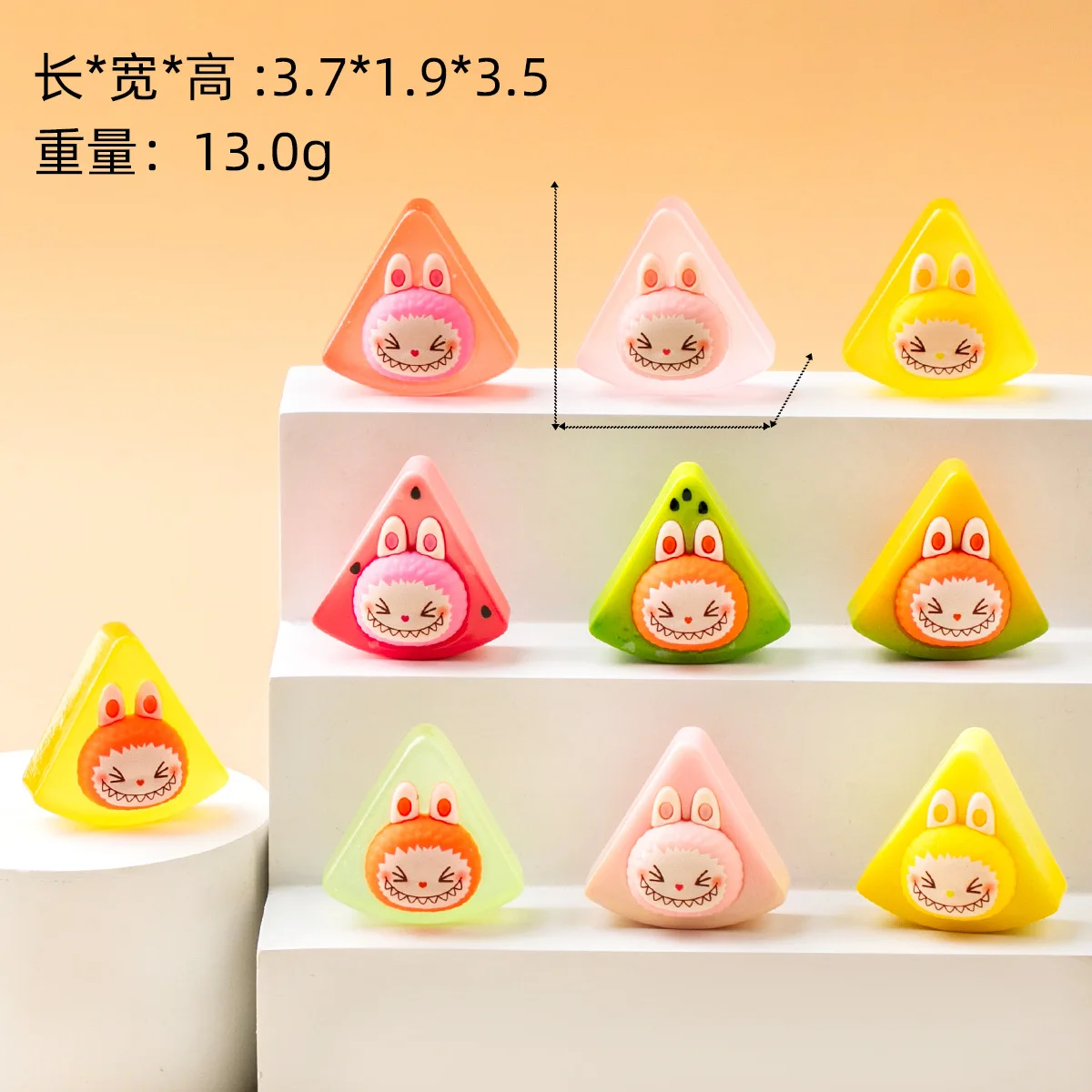

LABUBU DIY model accessories cream cake series dolls DIY trendy toy resin desktop small ornaments toy gifts