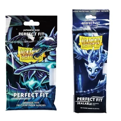 Dragon Shield 100 PCS/LOT Transparent Japanese Card Sleeves Perfect Fit Yu-Gi-Oh Card Sleeves Protector for YGO Board Game Cards