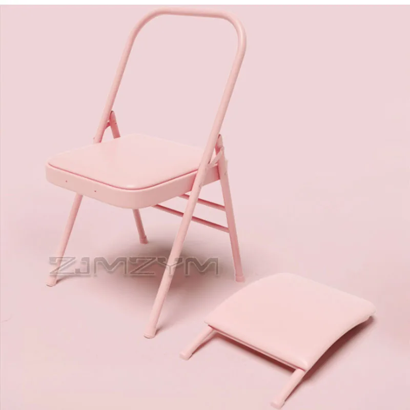 Foldable Yoga Chair Pilates Multi-Functional Exercise Chair Professional Auxiliary Stack Yoga Stool Fitness Exercise Equipment