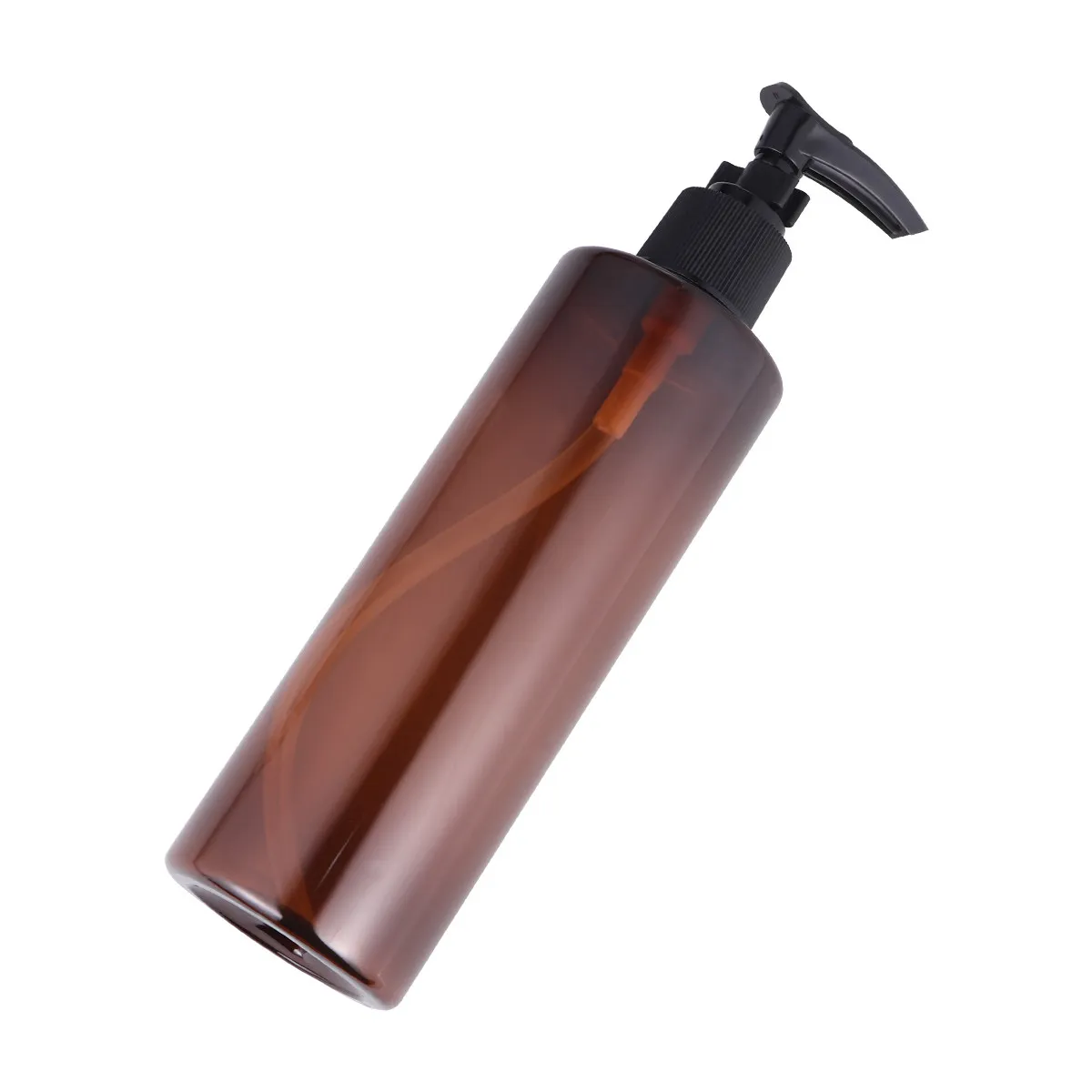 

6Pcs Plastic Press Pump Bottles 250Ml Refillable Empty Containers for Travel Bathroom Shampoo Shower Gel Lotion Toiletries Pet