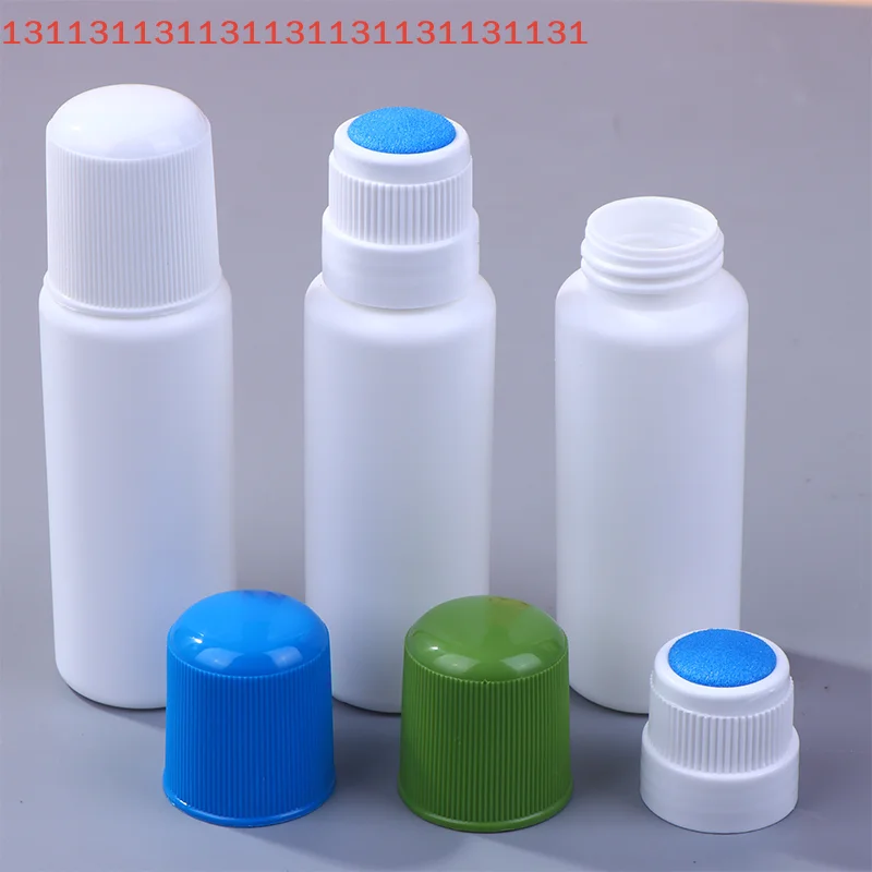 Пустая бутылка для размазывания, жидкий аппликатор, губка для болезненности головы, жидкая бутылка для наполнения листьев, линейная медицина, противозудная 50 мл