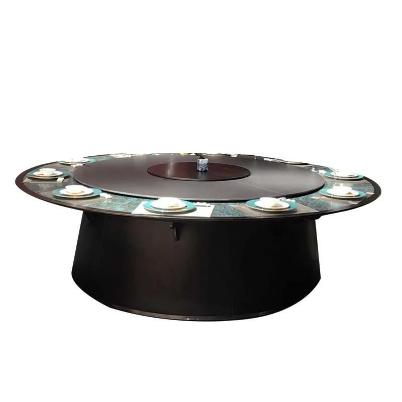 

Designer hotel dining table, electric round table