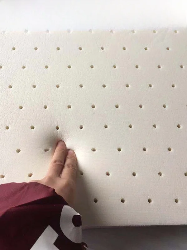 Natural Latex Long Wide Big Block Material Sofa Cushion Filling Mattress  Pad Heightening Pad Seams Pillow Rectangular Shape