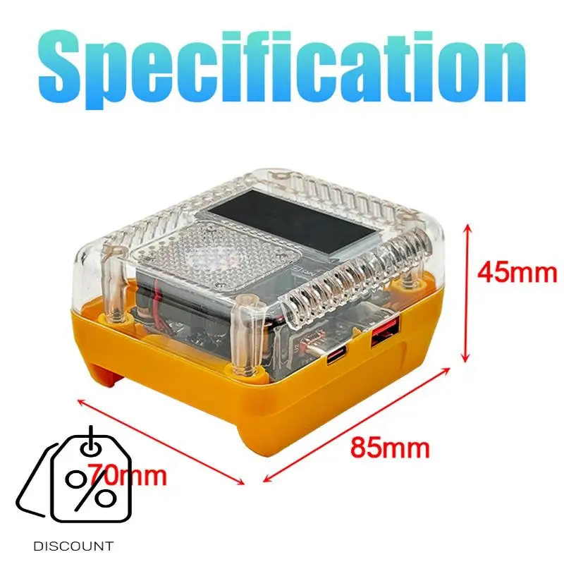 ABJO-리튬 배터리 어댑터 변환기 충전기 USB Type-C 전원 은행 138W용 충전기 변환용