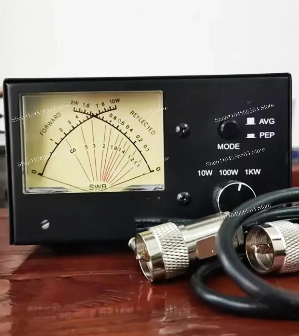 1000W ES220 V2 Dual Band SWR Power Meter VHF UHF 140-480MHz AVG PEP RF Measuring Tool For HAM Radio Communication
