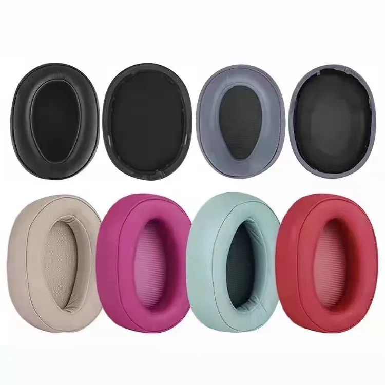 Protein Leather Replacement Ear Pads for Sony MDR-100A, MDR-100AAP MDR-H600A Headphones Ear Cushions, Ear Cups Repair Parts