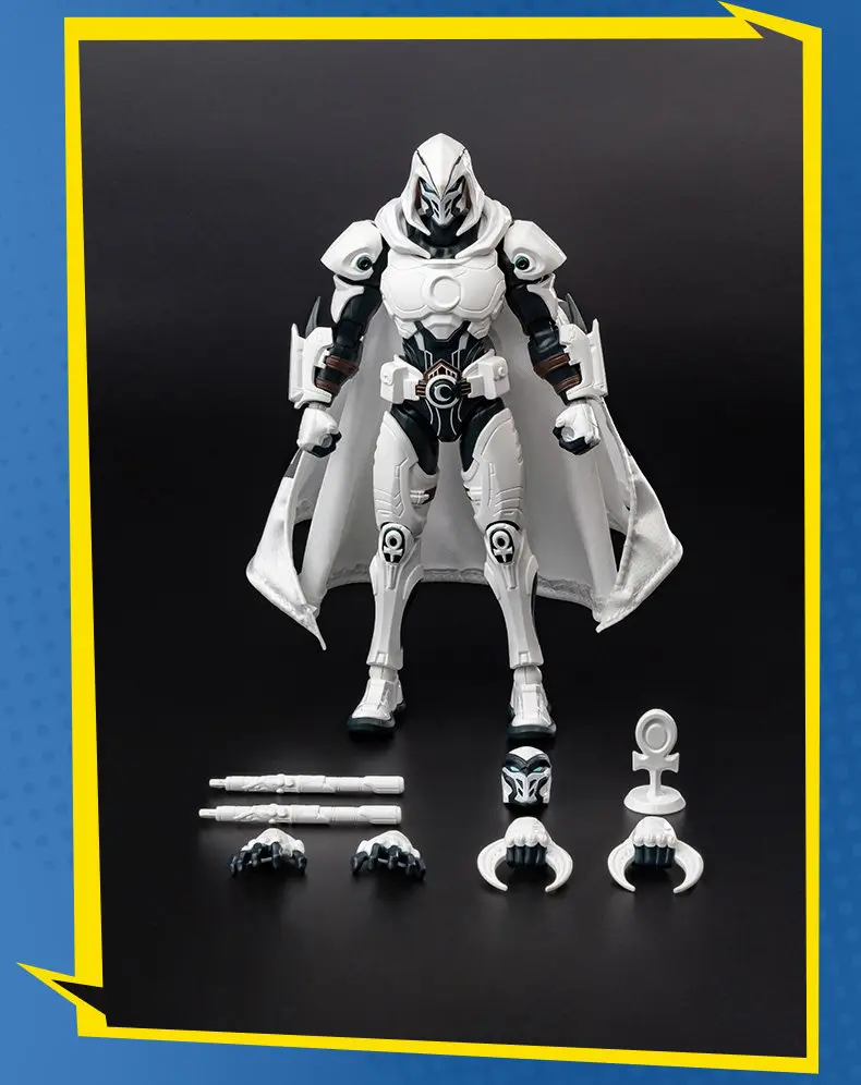 In Stock BLOKEES Marvel Rivals CHAMPION CLASS Chasm Spider Man Daredevil Anti-Venom Invisible Woman Assembled Model Toys