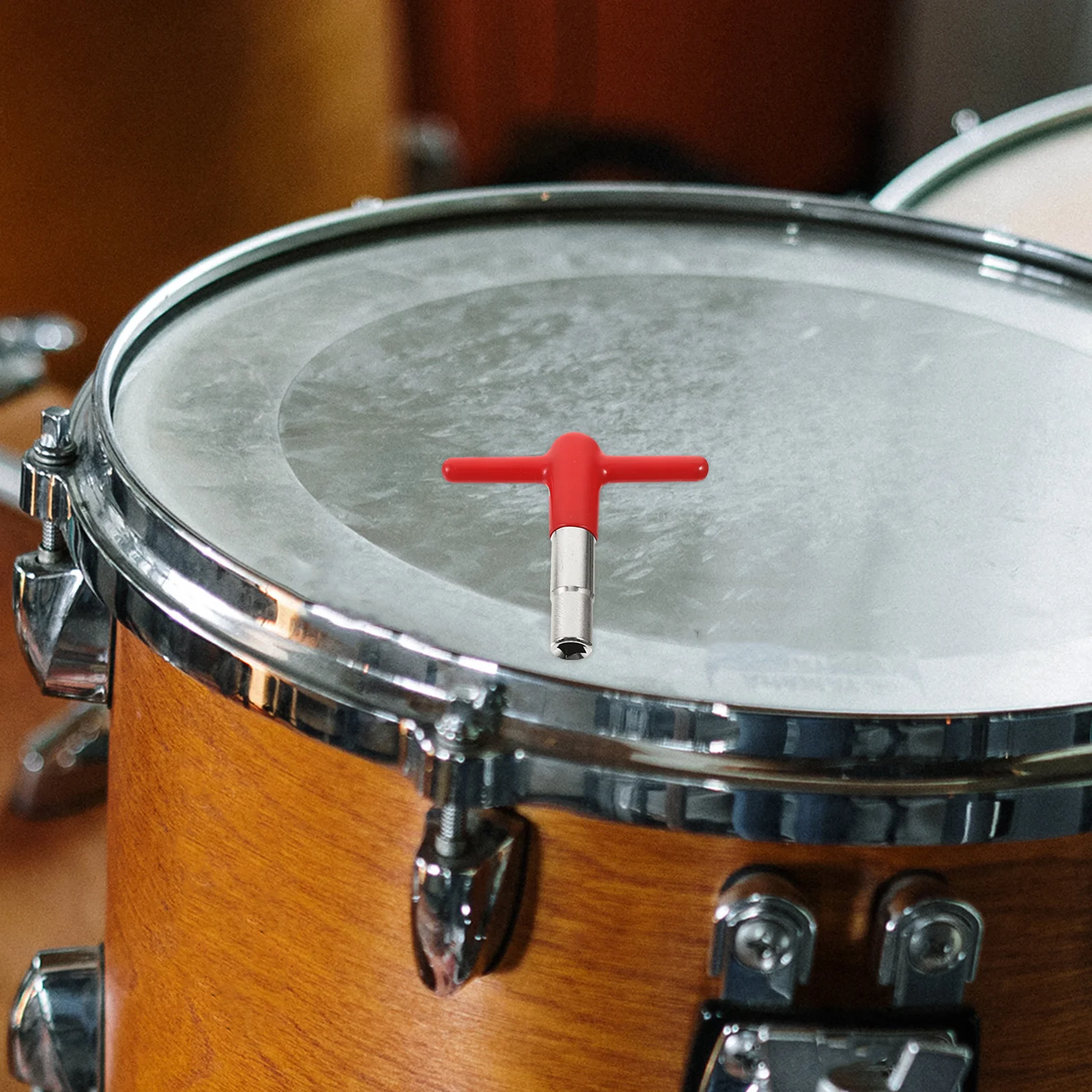 

Essential Metal Drum Key Tuner Universal Tool for Beginners Professionals Sturdy Structure Smooth Surface No Burrs