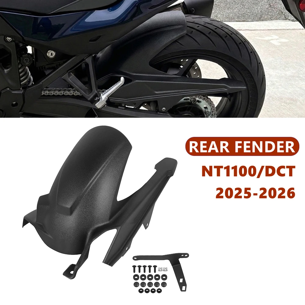 

Motorcycle Rear Fender For Honda NT 1100 NT1100 DCT 2025 2026 Splash Guard Rear Wheel Mudguard Extended Accessories