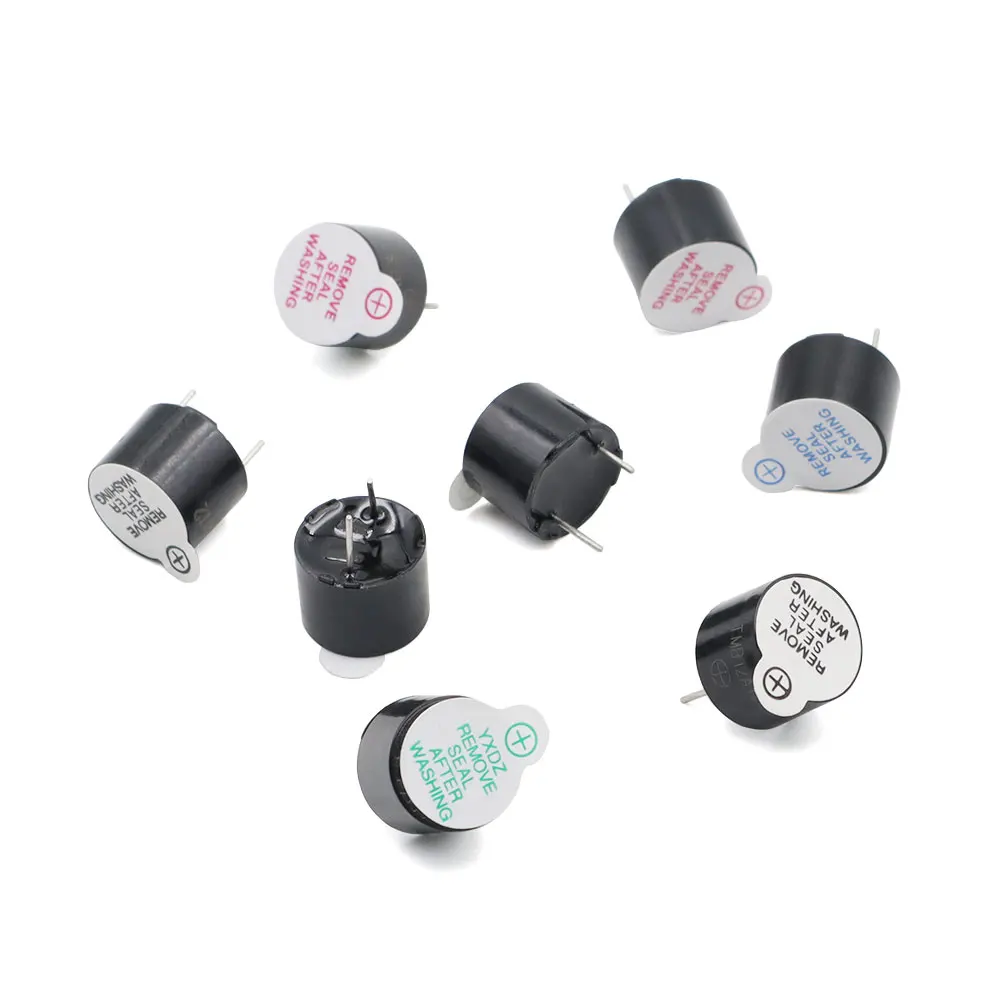 3V/5V/12V/24V Active Integrated Buzzer 12*9.5MM DC Buzzer TMB12A03/12A05/12A12/12A24