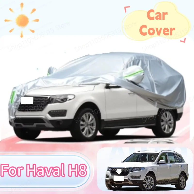 Car Cover Custom For Haval H8 Windproof Strap Single Bands for Snow Rain Dust Hail Protection Waterproof
