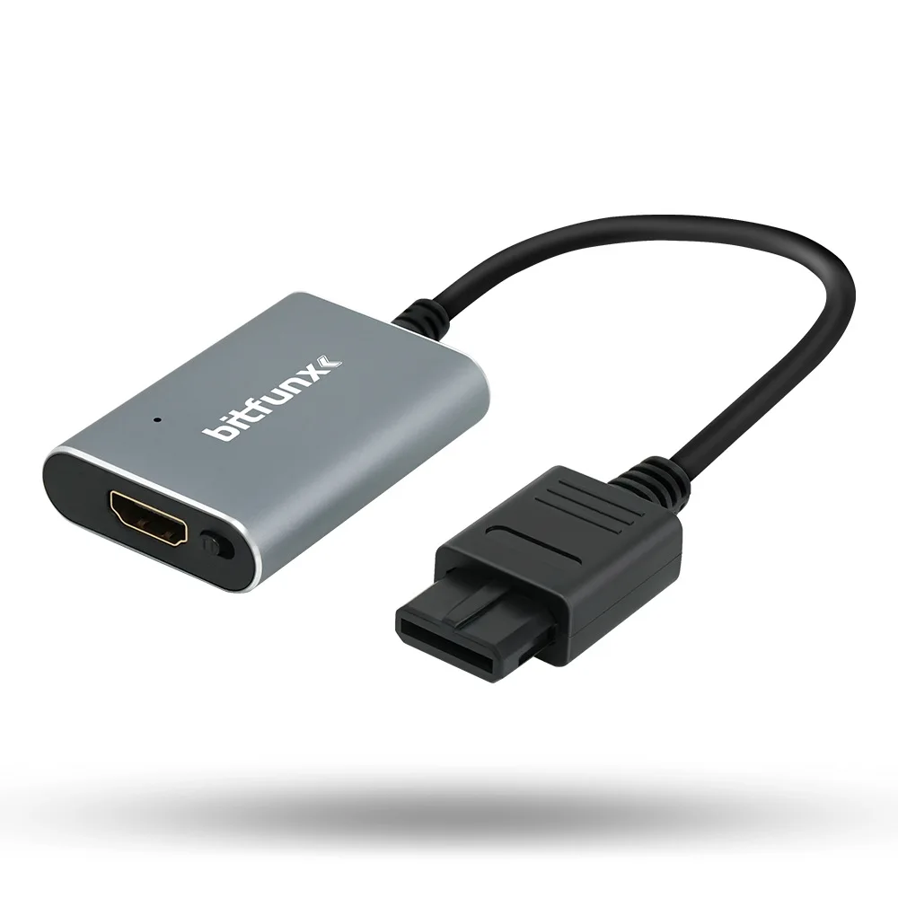 جديد 720P HDMI-متوافق محول S-video SV/AV HDTV محول ل NTSC PAL N64 SNES SFC NGC لعبة وحدة التحكم نقطة التبديل