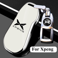 Car Key Case Bag For Xpeng Xiaopeng G6 G9 P7 G5 G3 2025 2024 2023 Keychain Protective Cover Smart Remote Key Protection Shell