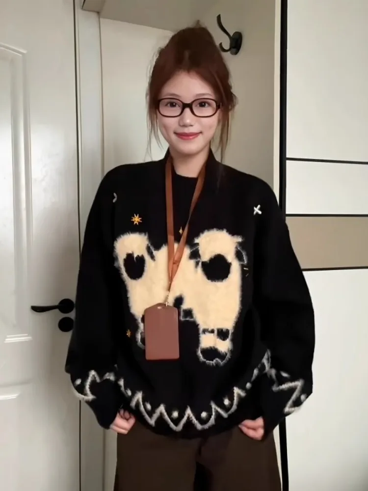 Suéter de Punto Ne Hoado para Mujer, Estilo Informal para Otoño e Invierno, Prenda Interior, Capa Base, Efecto Adeazan...