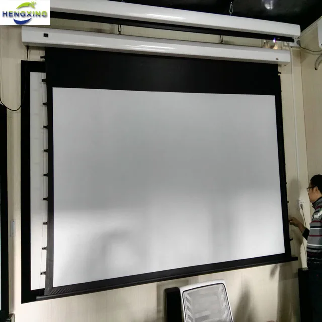 

Wall Mount Projector Screen of Projection Screen for Motorized Projector Screen