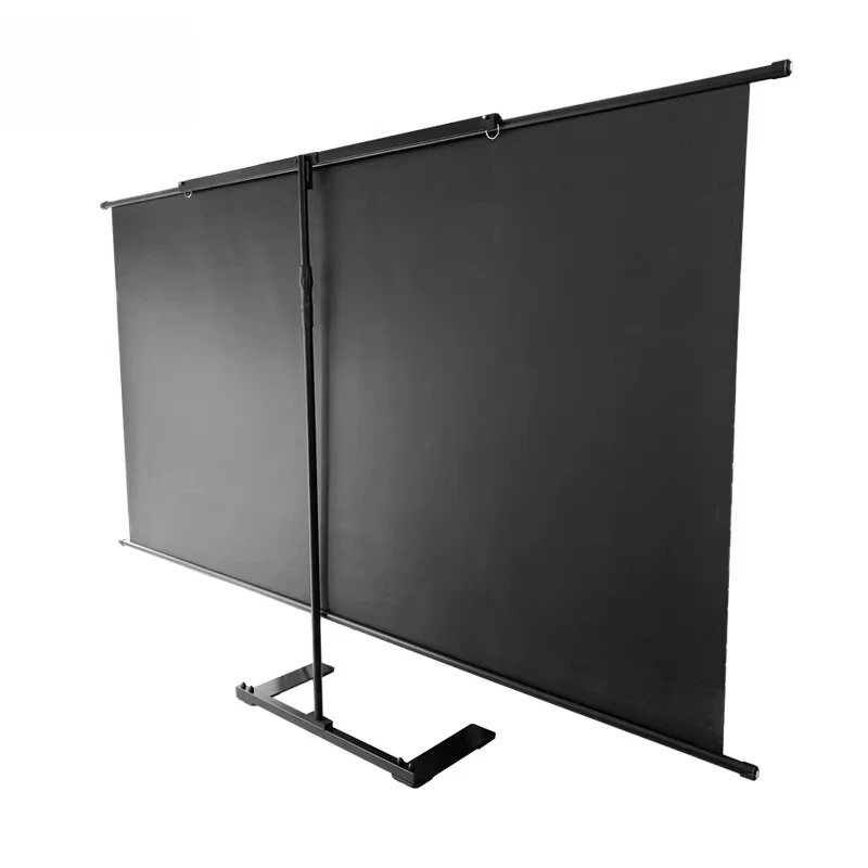 Bracket, curtain, projection canvas, picture frame screen, simple wall-mounted screen, hand-pull screen, floor bracket