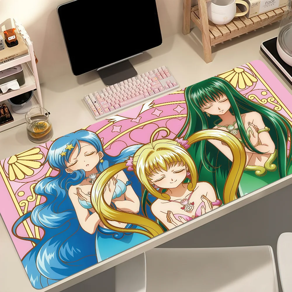 Mermaid M-Melody anime Mouse Pad Non-slip Thickened MousePad Student Cushion Large Writing Gaming Lockedge Office