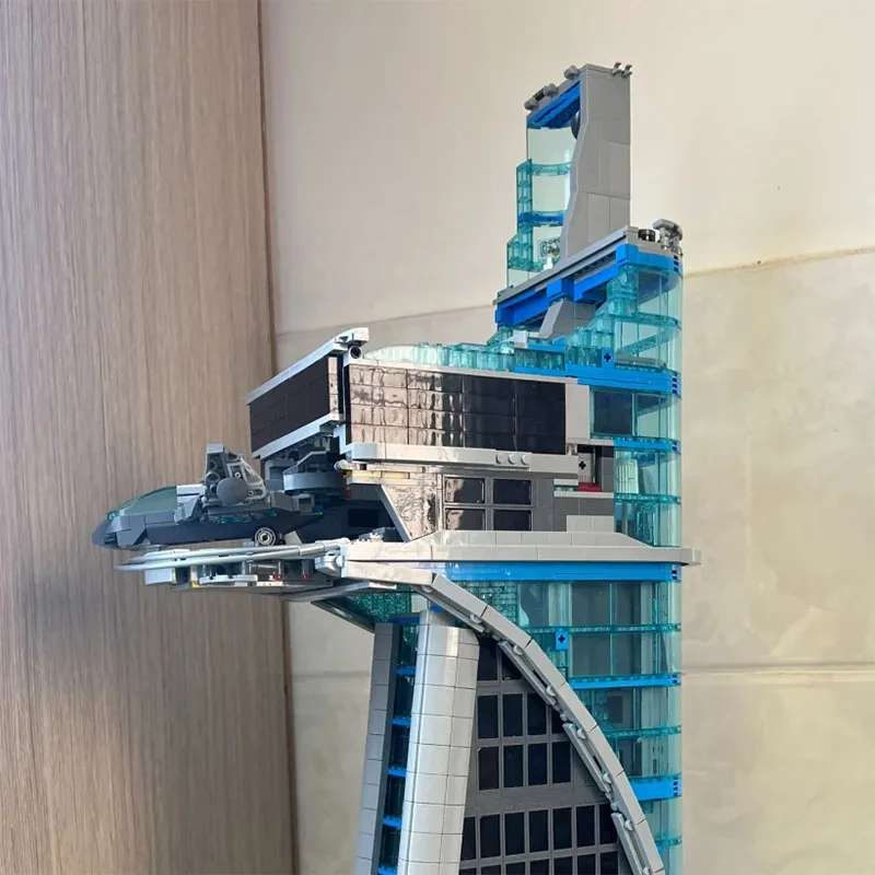 5201PCS Super Hero Tower Building Blocks Model Movie Scene MOC Street View Bricks Toys Home Ornaments Kids Toys Holiday Gifts