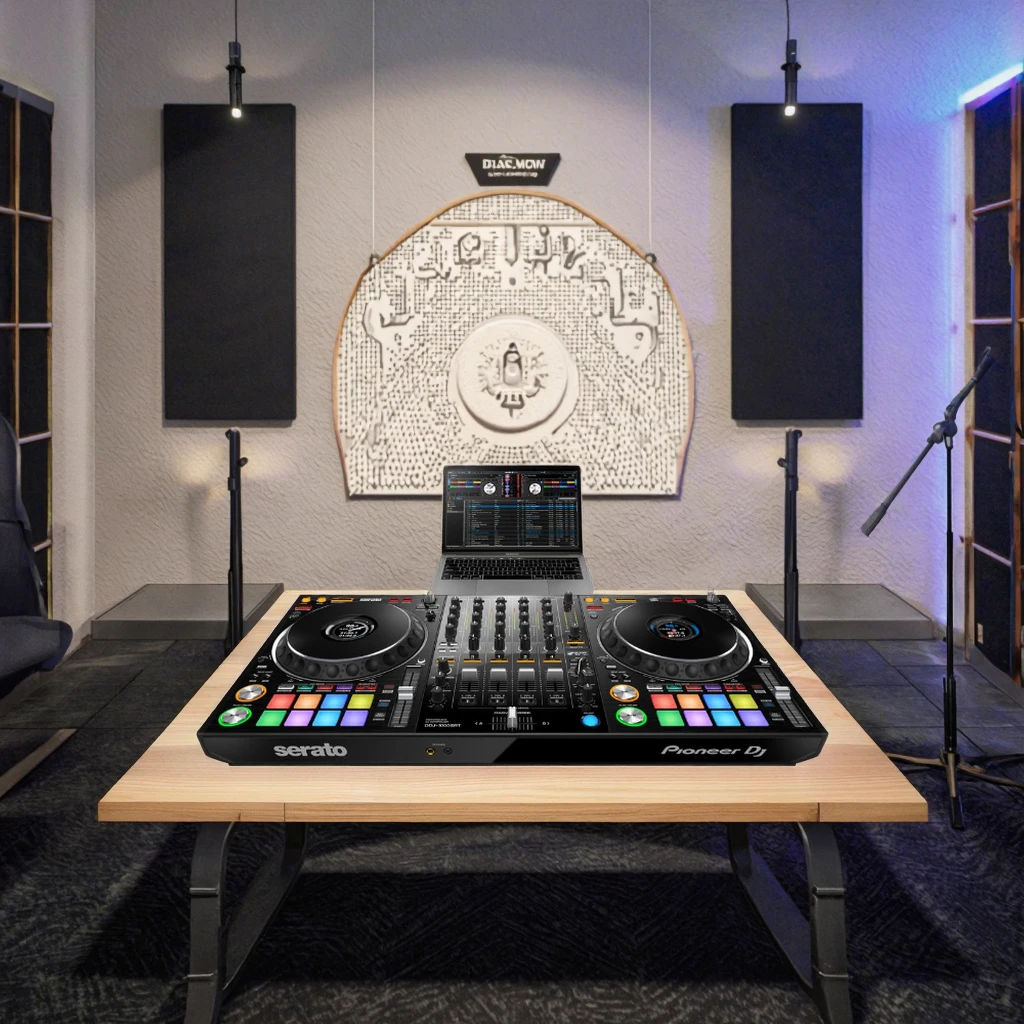 New Special Dj Set DJ DDJ-1000SRT 4-Channel Serato DJ Controller with Integrated Mixer