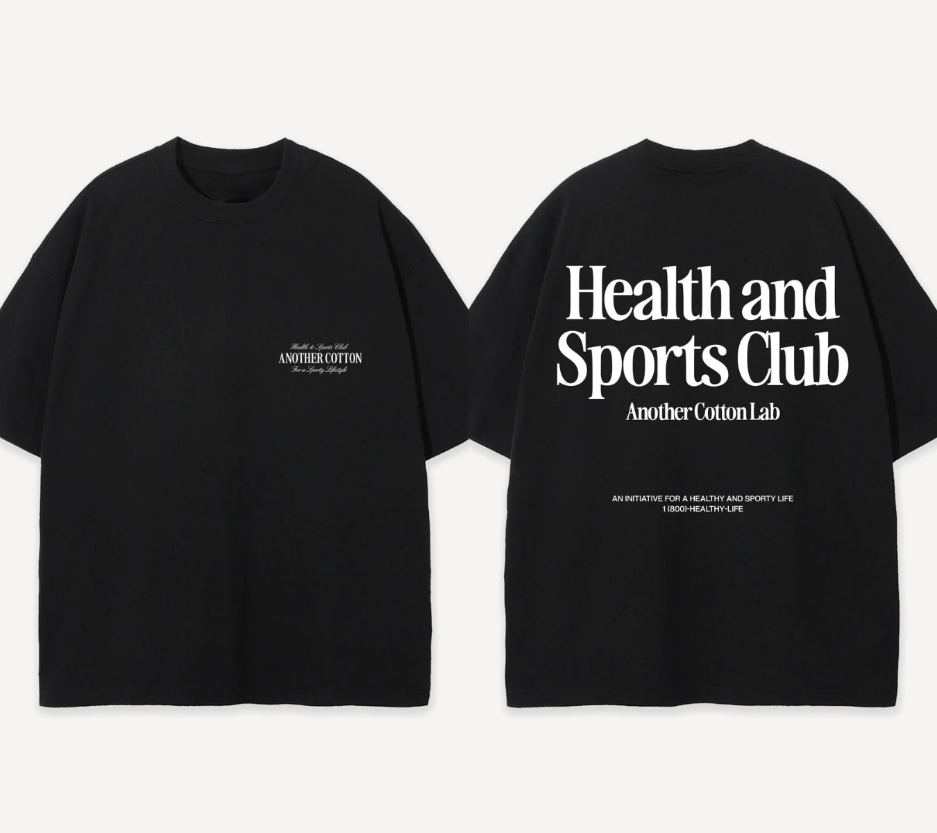 تي شيرت كبير الحجم لنادي الصحة والرياضة، ملابس رجالية ونسائية كبيرة الحجم من القطن الثقيل بأكمام قصيرة