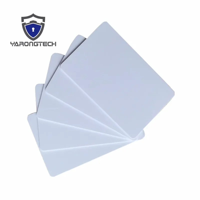 100pcs blank white 13.56mhz iso 14443a sublimation printable pvc rfid 1k card -50pcs