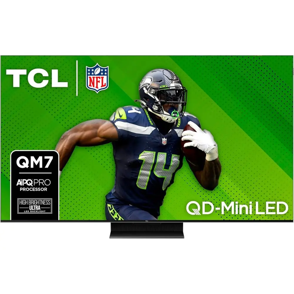 

55-дюймовый QLED 4K Smart QD-Mini LED телевизор QM7 (55QM751G, 2024 г.) с Dolby Vision IQ, Dolby AOS, HDR, Game Accelerator до 120 Гц